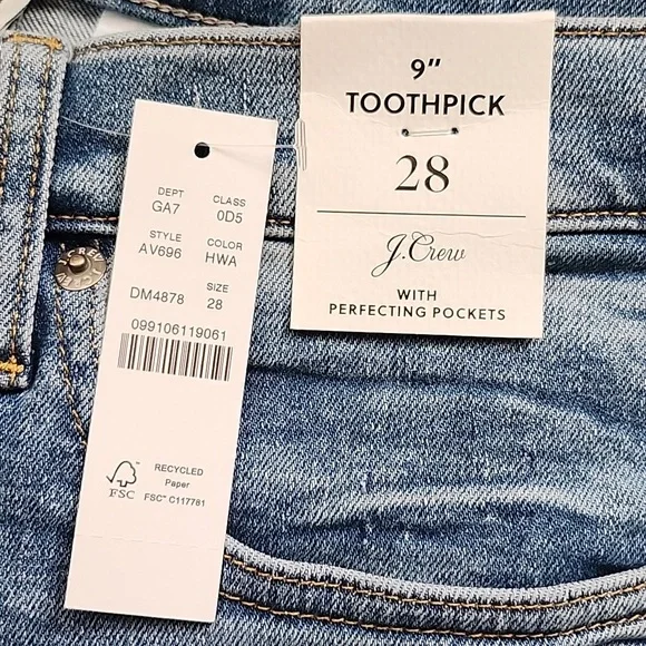 J. Crew 9" Toothpick - Picture 2 of 7